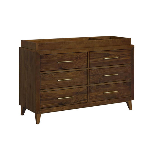 Picket House Furnishings - Riley Dresser and Topper in Walnut - N-15940-5-DRTP veiw 1