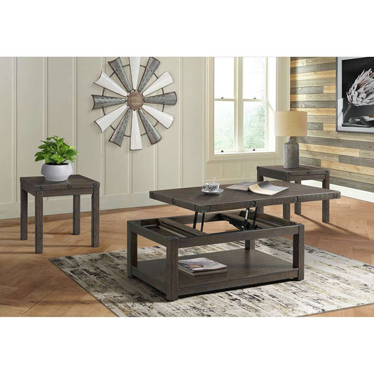 Picket House Furnishings - Rio Occasional 3PC Set with Coffee & 2 End Tables - TCO100CE3PC veiw 1