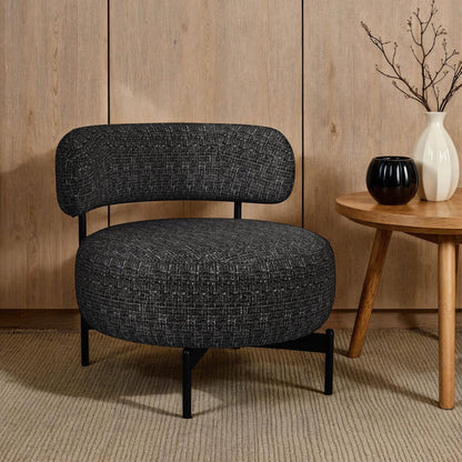 Picket House Furnishings -  Rita Swivel Chair in Heron Black - U-16940-11662-101 view 5