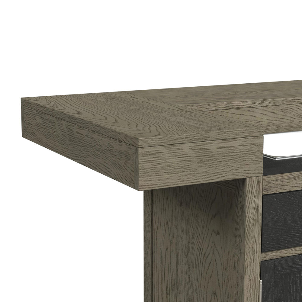 Picket House Furnishings - Rizzo Bar Table with Light in Grey and Dark Espresso - DA-7570-5-BT view 6
