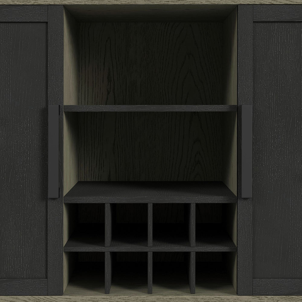 Picket House Furnishings - Rizzo Bar Table with Light in Grey and Dark Espresso - DA-7570-5-BT view 7