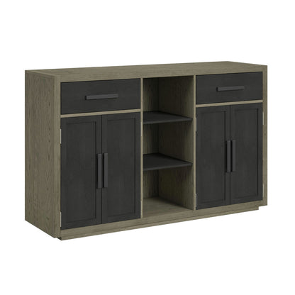 Picket House Furnishings - Rizzo Buffet in Grey and Dark Espresso - DA-7570-5-BF view 1
