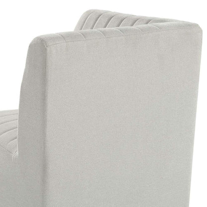 Picket House Furnishings - Rizzo Dining Corner Chair in Beige Linen - D-7570-6-CR veiw 4