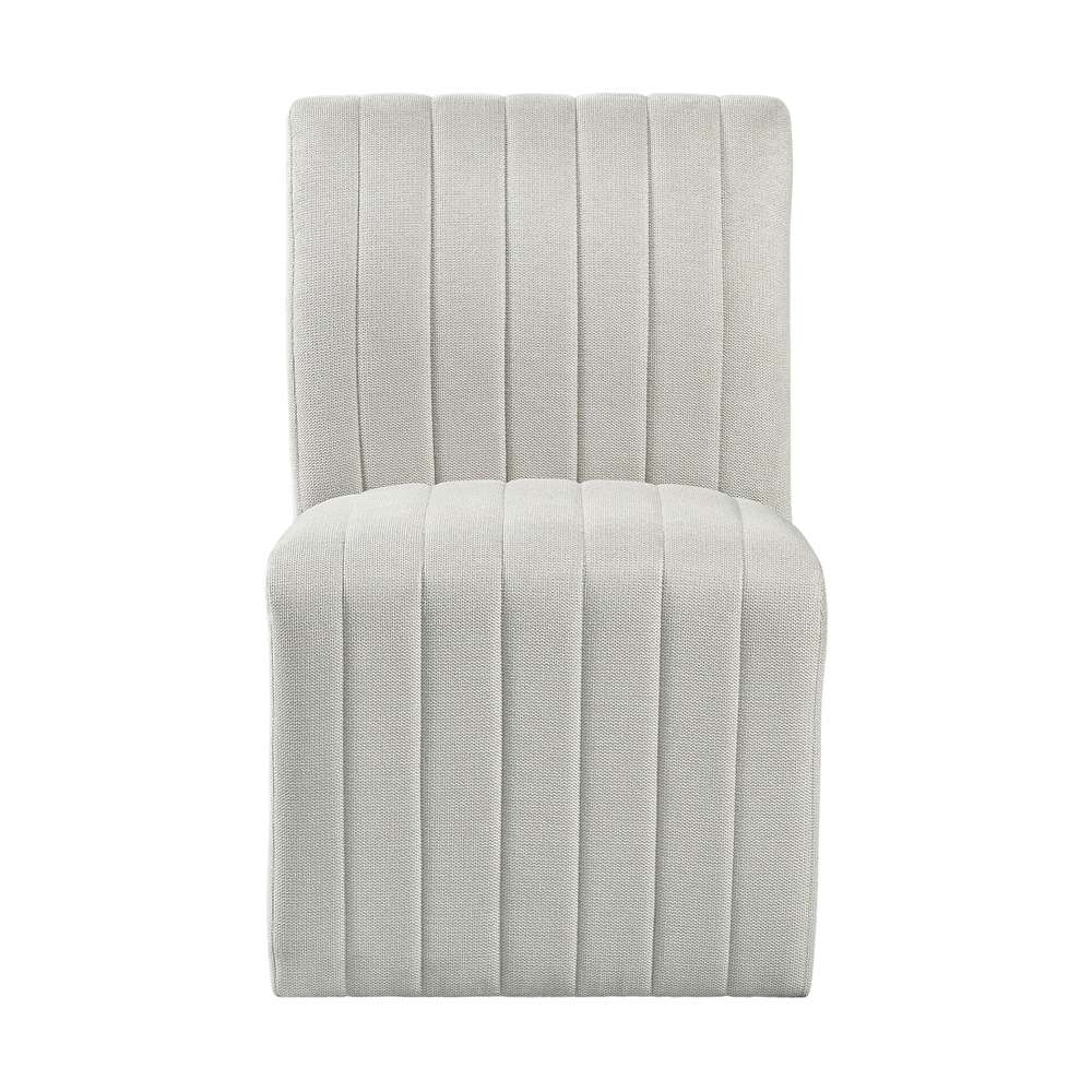 Picket House Furnishings - Rizzo Dining Side Chair in Beige Linen (Set of 2) - D-7570-6-SC veiw 2