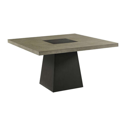Picket House Furnishings - Rizzo Square Dining Table in Grey and Dark Espresso - D-7570-5-DT veiw 1