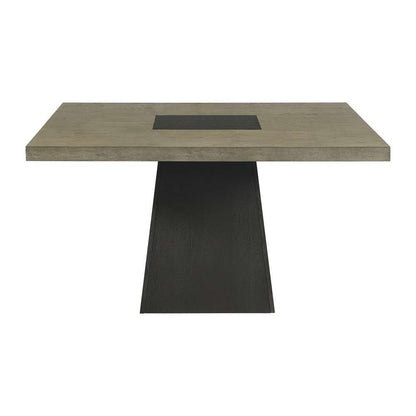 Picket House Furnishings - Rizzo Square Dining Table in Grey and Dark Espresso - D-7570-5-DT veiw 2