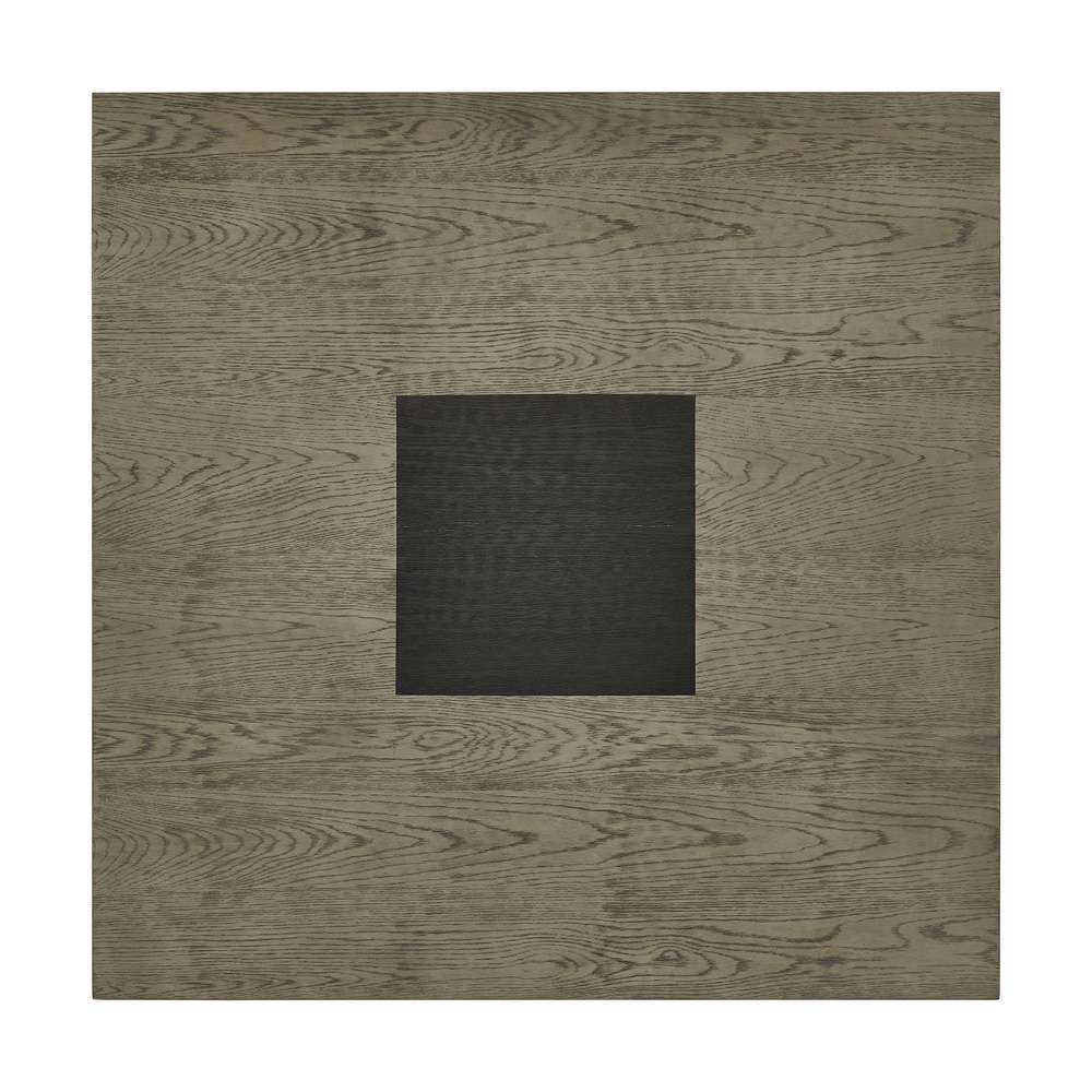 Picket House Furnishings - Rizzo Square Dining Table in Grey and Dark Espresso - D-7570-5-DT veiw 3
