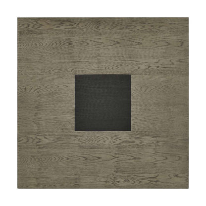 Picket House Furnishings - Rizzo Square Dining Table in Grey and Dark Espresso - D-7570-5-DT veiw 3