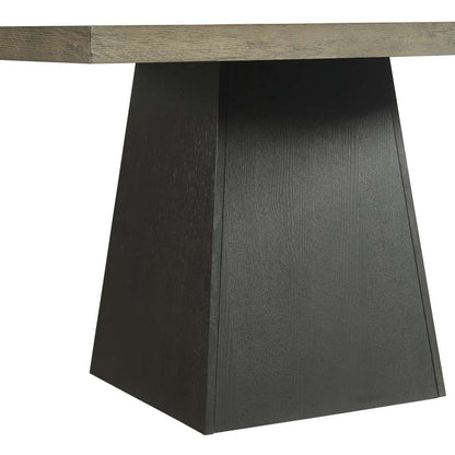 Picket House Furnishings - Rizzo Square Dining Table in Grey and Dark Espresso - D-7570-5-DT veiw 4