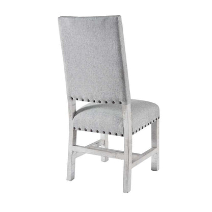 Picket House Furnishings - Robertson White Fabric Back Side Chair (Set of 2) - MDCD700FSC veiw 3