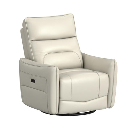 Picket House Furnishings - Rodger P1 Recliner with Glider and Swivel in Del Mar Cream - U-19070-4614-107P view 1