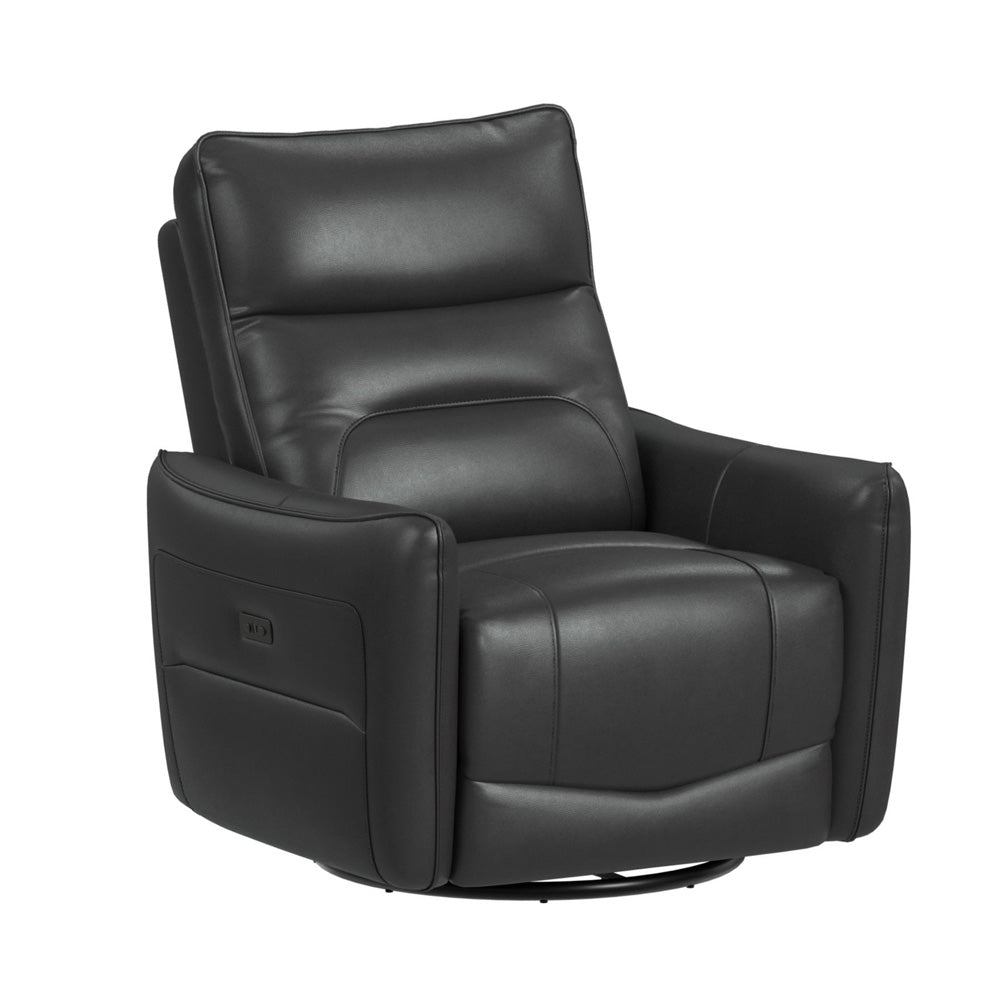 Picket House Furnishings - Rodger P1 Recliner with Glider and Swivel in Del Mar Grey - U-19070-4617-107P view 1