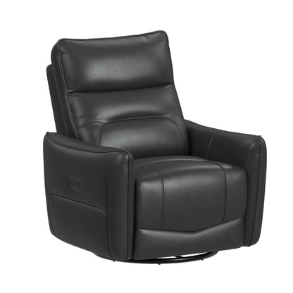Picket House Furnishings - Rodger P1 Recliner with Glider and Swivel in Del Mar Grey - U-19070-4617-107P view 1