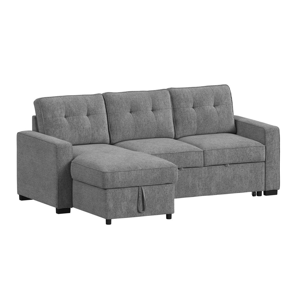 Picket House Furnishings - Romar 2PC Sectional Set in Clementine Grey - U-20360-12202-LCSE-2PC view 1