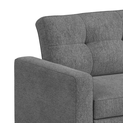 Picket House Furnishings - Romar Klicklak Chair W/Pull Out Bed in Clementine Grey - U-20360-12202-102 view 5