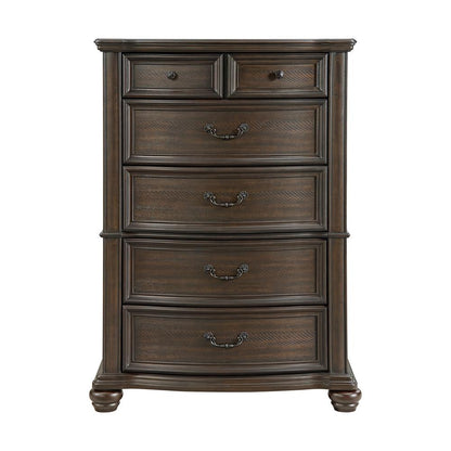 Picket House Furnishings - Rosalinda 5-Drawer Chest in Mahogany - B-13070-5-CH veiw 2