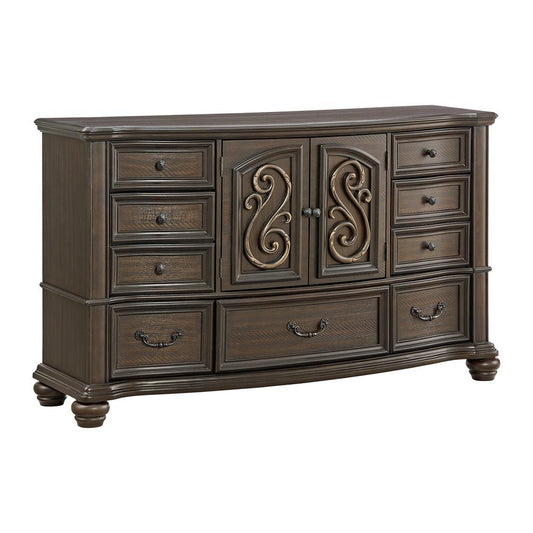 Picket House Furnishings - Rosalinda 7-Drawer Dresser in Mahogany - B-13070-5-DR veiw 1