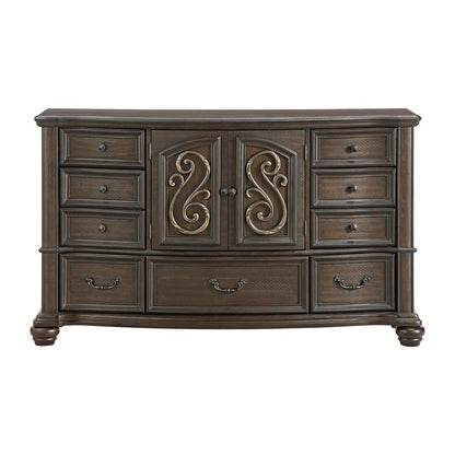 Picket House Furnishings - Rosalinda 7-Drawer Dresser in Mahogany - B-13070-5-DR veiw 2