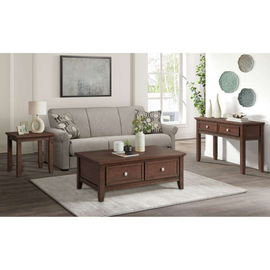 Picket House Furnishings - Rouge Sofa Table in Cherry - TCH500ST veiw 2