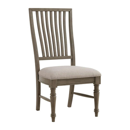 Picket House Furnishings - Royale 7PC Standard Height Dining Set in Grey-Rectangular Table and Six Chairs - D-10315-3-DT-7PC veiw 3
