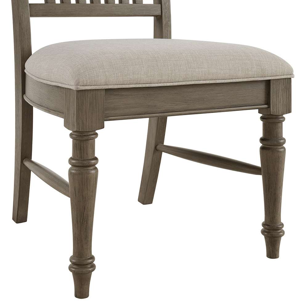 Picket House Furnishings - Royale 7PC Standard Height Dining Set in Grey-Rectangular Table and Six Chairs - D-10315-3-DT-7PC veiw 4