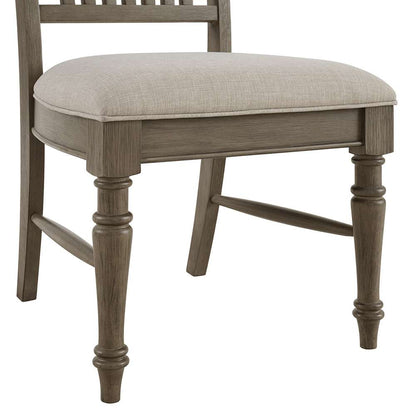 Picket House Furnishings - Royale 7PC Standard Height Dining Set in Grey-Rectangular Table and Six Chairs - D-10315-3-DT-7PC veiw 4