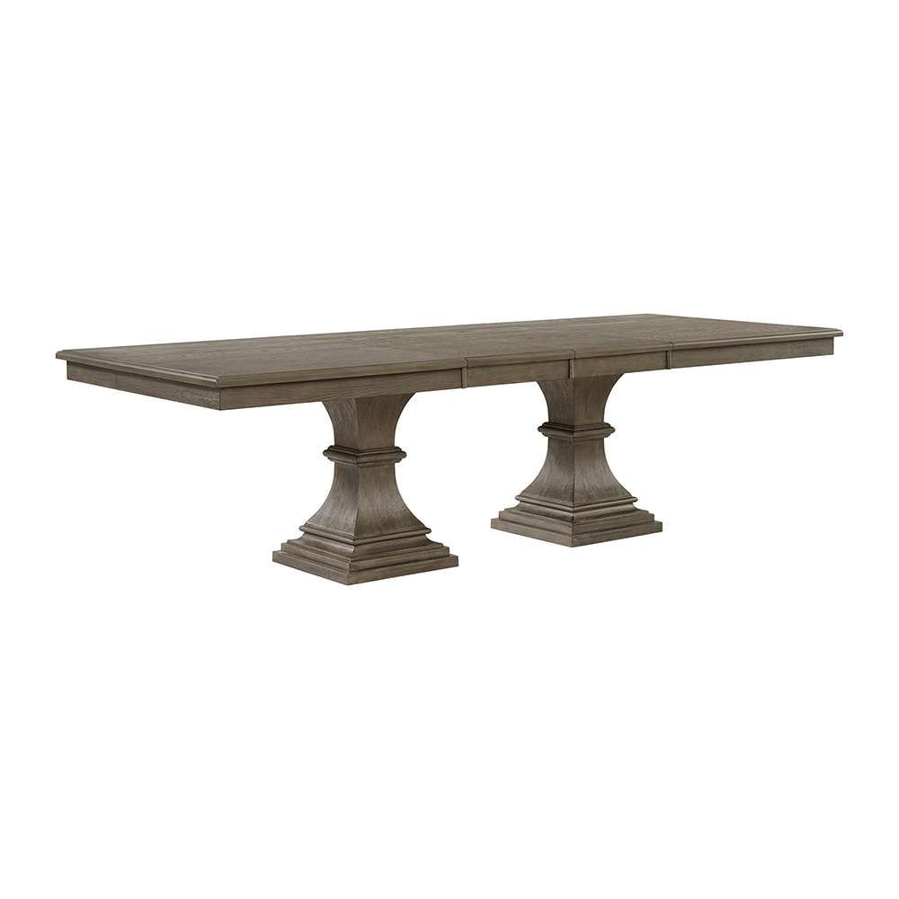 Picket House Furnishings - Royale Rectangular Dining Table with 18in Leaf in Grey - D-10315-3-DT veiw 1