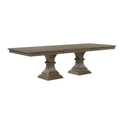 Picket House Furnishings - Royale Rectangular Dining Table with 18in Leaf in Grey - D-10315-3-DT veiw 1