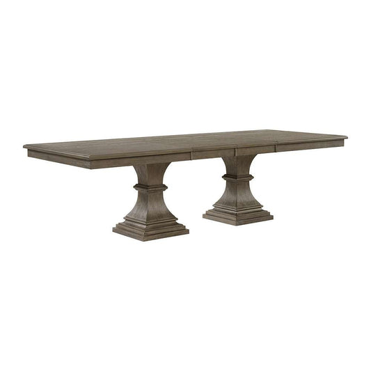 Picket House Furnishings - Royale Rectangular Dining Table with 18in Leaf in Grey - D-10315-3-DT veiw 1