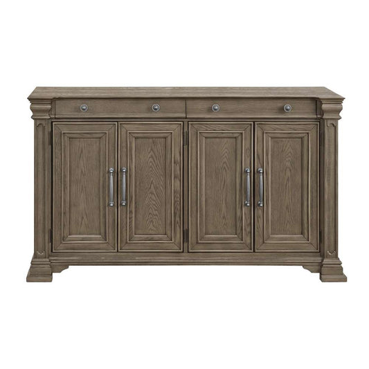 Picket House Furnishings - Royale Server in Grey - D-10315-3-SV veiw 2