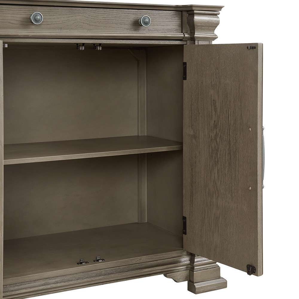 Picket House Furnishings - Royale Server in Grey - D-10315-3-SV veiw 3