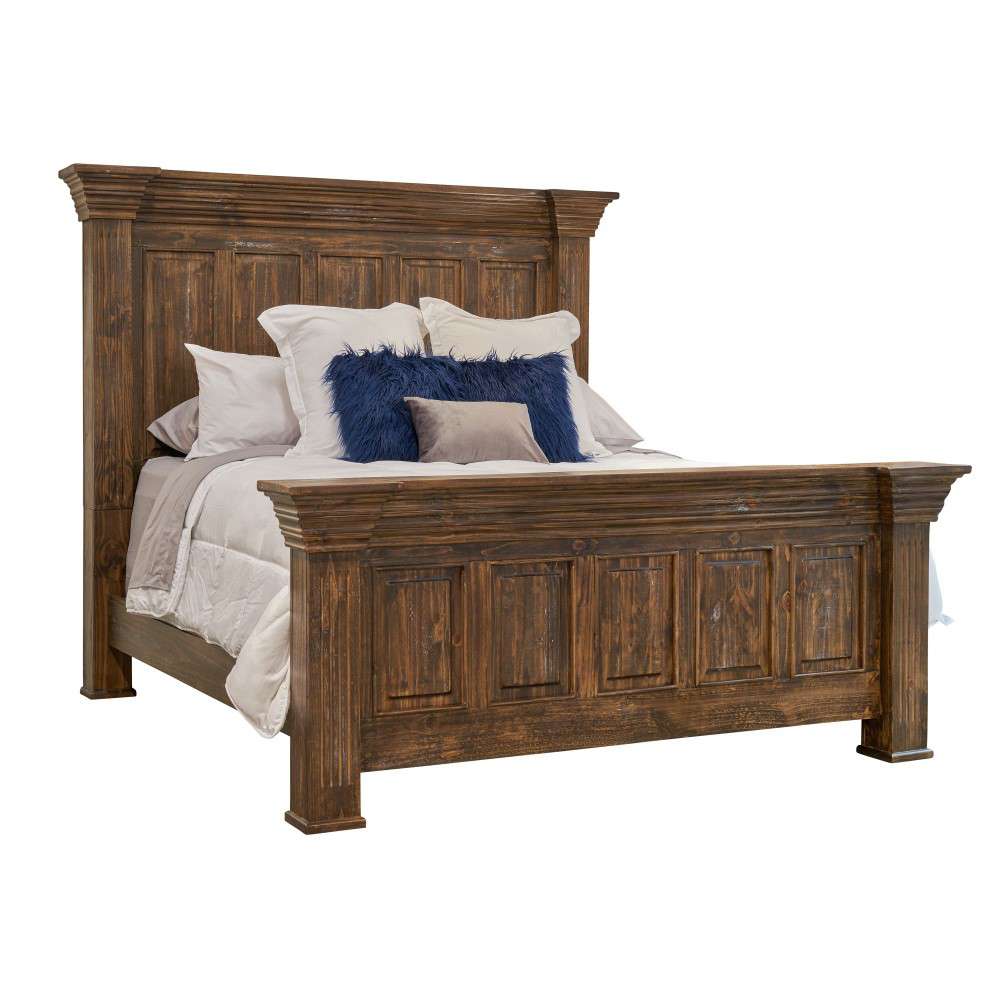 Picket House Furnishings - Ruma Brown Queen Bed - MBLV500QB veiw 1