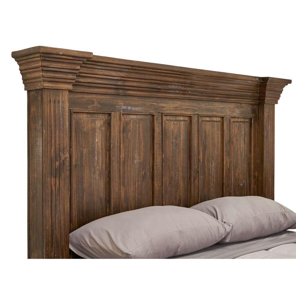 Picket House Furnishings - Ruma Brown Queen Bed - MBLV500QB veiw 3