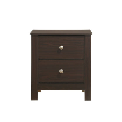 Picket House Furnishings - Santino 2-Drawer Nightstand in Espresso - SM590NS veiw 2