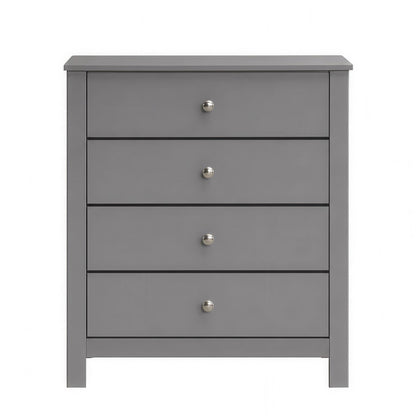 Picket House Furnishings - Santino 4-Drawer Chest in Grey - SM390CH1 view 2
