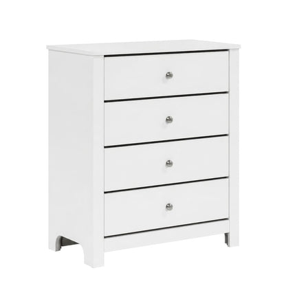 Picket House Furnishings - Santino 4-Drawer Chest in White - SM790CH1 view 1