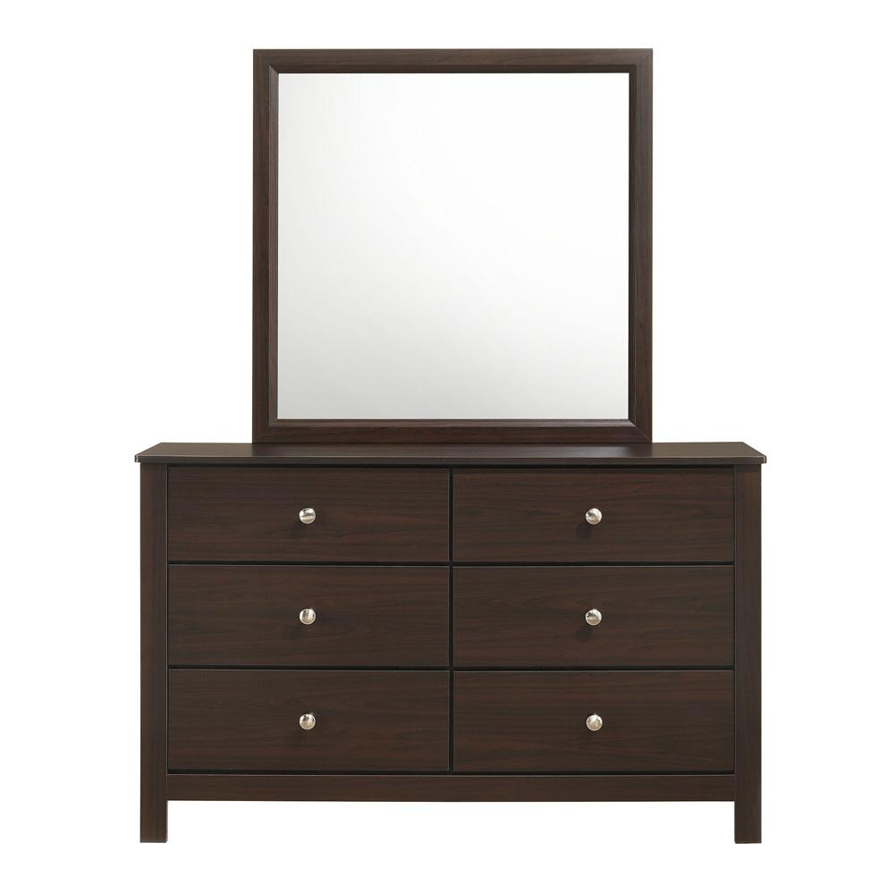 Picket House Furnishings - Santino Dresser and Mirror Set in Espresso - SM590DRMR veiw 2
