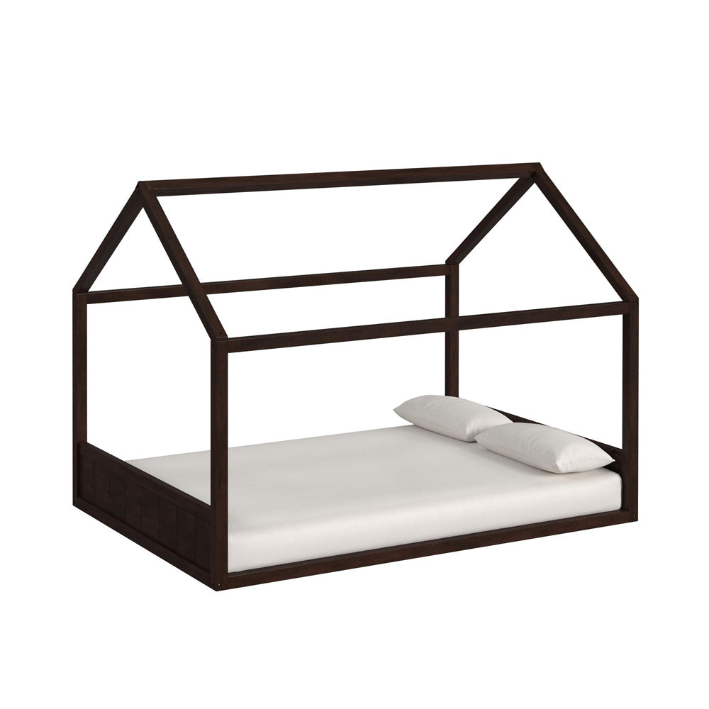 Picket House Furnishings - Santino Full Montessori Bed in Espresso - SM585FB view 1