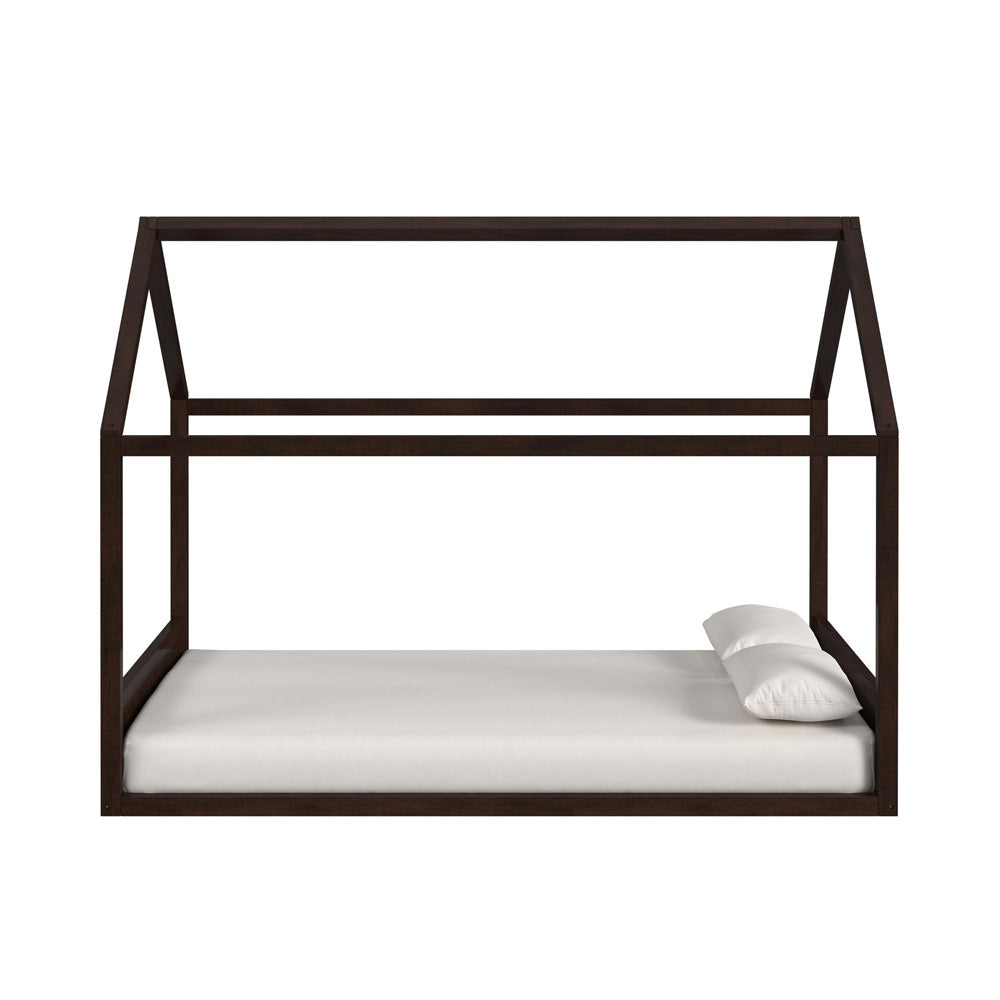Picket House Furnishings - Santino Full Montessori Bed in Espresso - SM585FB view 2