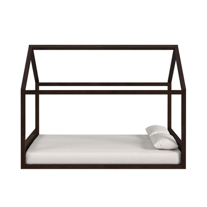Picket House Furnishings - Santino Full Montessori Bed in Espresso - SM585FB view 2