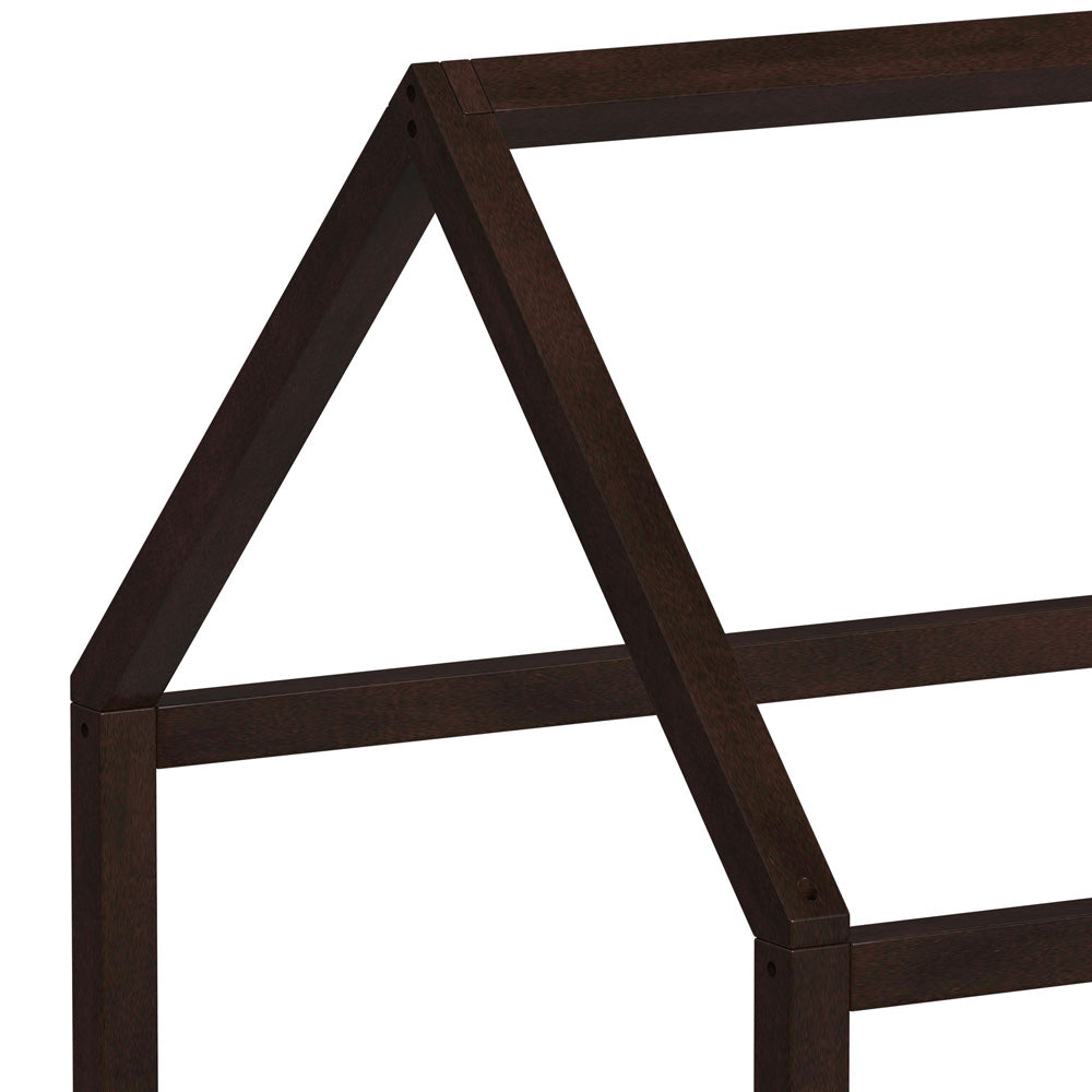 Picket House Furnishings - Santino Full Montessori Bed in Espresso - SM585FB view 5