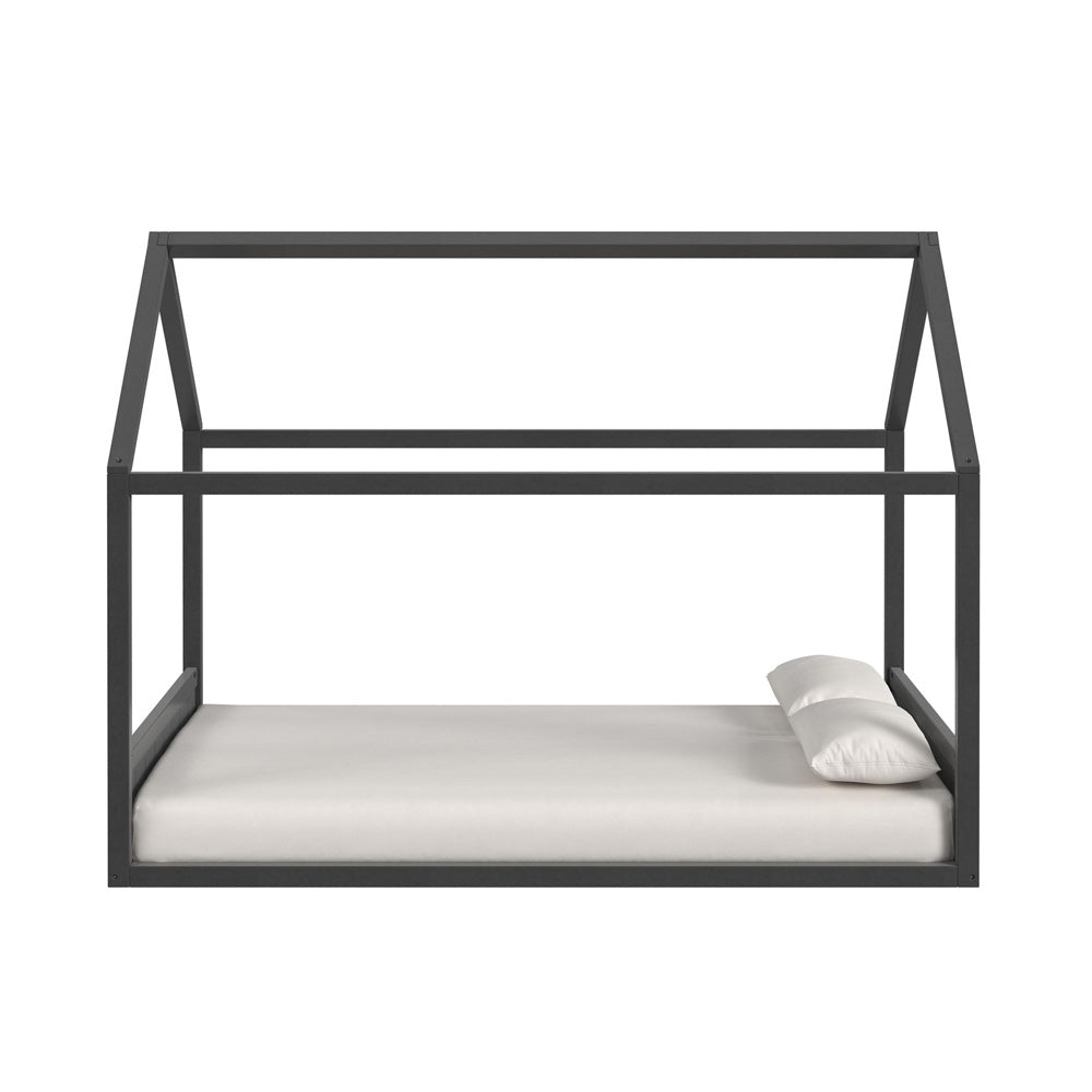 Picket House Furnishings - Santino Full Montessori Bed in Grey - SM385FB view 2