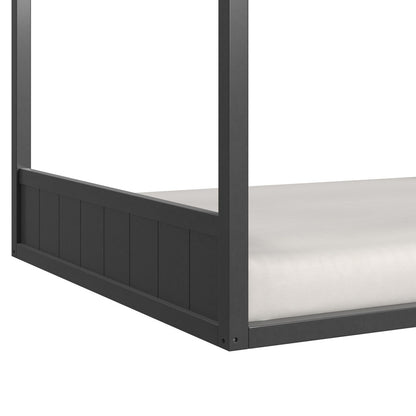 Picket House Furnishings - Santino Full Montessori Bed in Grey - SM385FB view 6