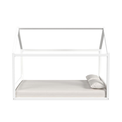 Picket House Furnishings - Santino Full Montessori Bed in White - SM785FB view 2