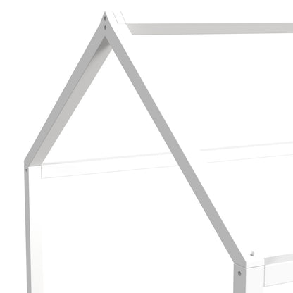 Picket House Furnishings - Santino Full Montessori Bed in White - SM785FB view 5