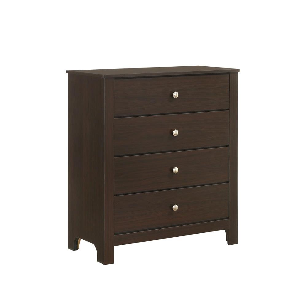 Picket House Furnishings - Santino Full Panel 3PC Bedroom Set in Espresso - SM590FB3PC veiw 3