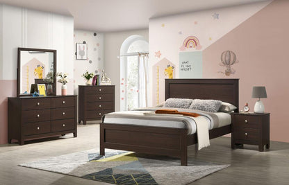 Picket House Furnishings - Santino Full Panel Bed in Espresso - SM590FB veiw 3
