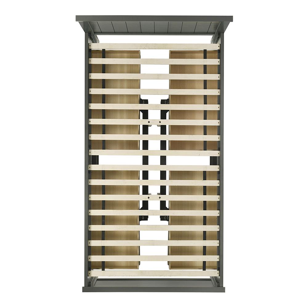 Picket House Furnishings - Santino Twin Captains Bed in Grey - SM330TB veiw 3