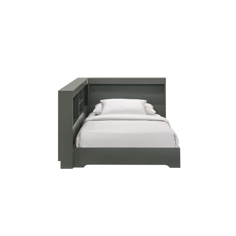 Picket House Furnishings - Santino Twin Corner Bed in Grey - SM370TCB veiw 3