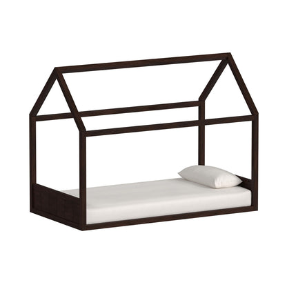 Picket House Furnishings - Santino Twin Montessori Bed in Espresso - SM585TB view 1